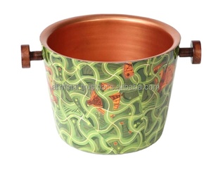 Customizable and Champagne Ice Bucket Trumpet Ice Bucket for Cocktail <b>Bar</b> Beer Red Wine Liqueur Drinks Party Ice Frozen Longer - Product Image 2