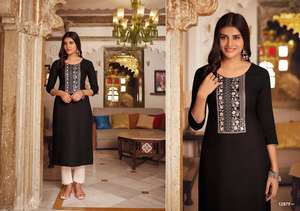 Havy ชุดกระโปรงผ้าเรยอนปักสวยงามสำหรับผู้หญิง,ชุดเดรสสำเร็จรูปทำจากผ้าเคอร์ติสดีไซน์แบบเรียบง่ายพิมพ์ลาย - Product Image 4