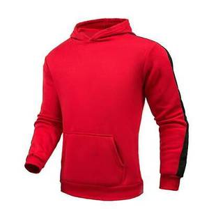 Sweat-shirts à capuche raglan épais de qualité supérieure, personnalisables, taille 3XL et plus, coupe classique, décontractés, en tissu polaire d'hiver, écologiques - Product Image 2