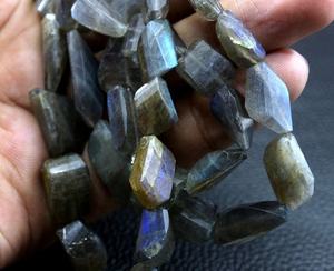 Labradorite Bleue Naturelle de Haute Qualité, Pépites à Facettes, Longue de 10 Pouces, 2020, - Product Image 4