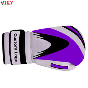 ถุงมือชกมวยหนัง PU แบบกำหนดเอง พิมพ์โลโก้ฝึกซ้อม ถุงมือชกมวยหนังแท้สำหรับผู้ชาย - Product Image 3