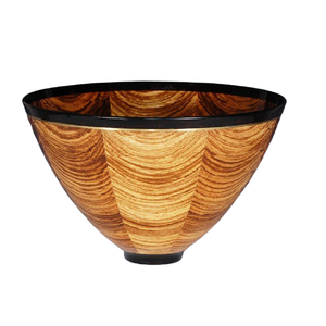 Home <b>Dinnerware</b> Wooden Salad and Food Serving Bowl Brown Color Customized Size Solid Wood Kitchen Serving Bowl - Product Image 1