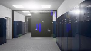 Puerta de Vidrio Antibalas Automática MOTTO con Apertura Lateral Eléctrica para Seguridad en Centros Comerciales - Product Image 4