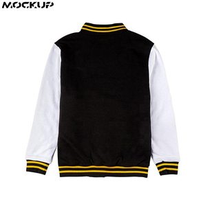 2025New Hommes Baseball Brodé Manteaux Slim Fit College Laine Varsity Vestes Hommes Stand Top Produit - Product Image 2