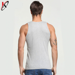 Débardeur d'été à col rond pour hommes, tricoté et respirant, chemise de style hip-hop sans manches - Product Image 3