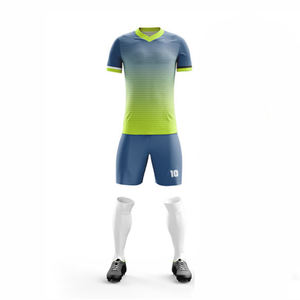 2025 Dernière arrivée de haute qualité nouveau design personnalisé imprimé votre nom d'équipe uniforme de football à bas prix - Product Image 2