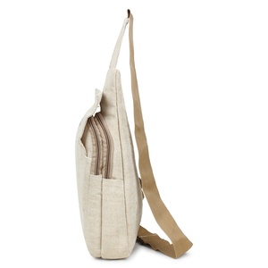 Mochila de Hombro Unisex 2022 con Diseño Geométrico Bohemio Multicolor, Tejida a Mano con Algodón Grueso, Cierre de Botón, Ideal para la Escuela - Product Image 5