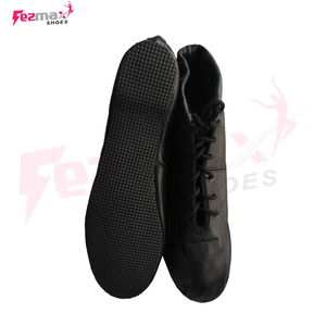 Sneakers de danse en cuir véritable pour hommes, chaussures de danse, de jazz, plates, bottes de danse pour l'entraînement - Product Image 3