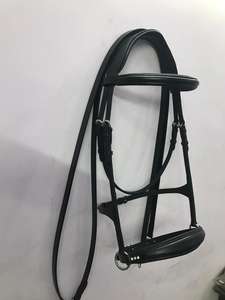 Brida para caballo sin bocado de primera calidad con acolchado suave y opciones personalizables, adecuada para todos los tamaños de caballos. - Product Image 2