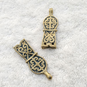 SINOLD-Juego de cinturones estilo medieval húngaro, correa de cobre con extremo y Cruz para hebilla - Product Image 5