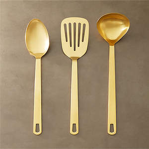 Cuillère en laiton poli au design, pour la conception de pièce et taille personnalisée et prix bas - Product Image 3