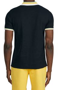 Polo de manga corta para hombre, ropa de calle de Color sólido, informal, a la moda, de Golf, de verano - Product Image 2