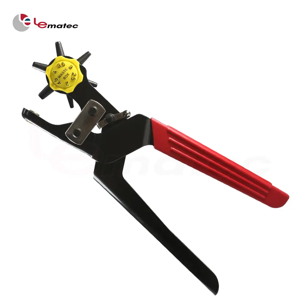 High Quality Saving Power Six Size Leather Hole Punch Leather Punch Tool Hand Tool Plier
