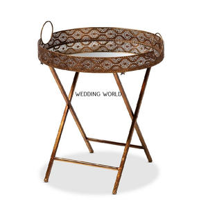 ถาดเสิร์ฟอาหารทรงสี่เหลี่ยมผืนผ้าดีไซน์สุดหรูถาดรองแก้วสำหรับตกแต่งโต๊ะขายส่ง - Product Image 5