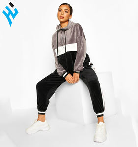 Wholesale Custom <b>Women</b> <b>Tracksuit</b> set | High Quality <b>Women</b> <b>Tracksuit</b> | Top Selling New Fashion Ladies <b>Velour</b> Stripe <b>Tracksuit</b> - Product Image 1
