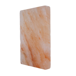 Himalaya Muối khối với kim loại giữ tấm Muối khắc tình yêu nấu ăn barbeque nướng hồng Rock 12*8*1.5 inch - Product Image 4