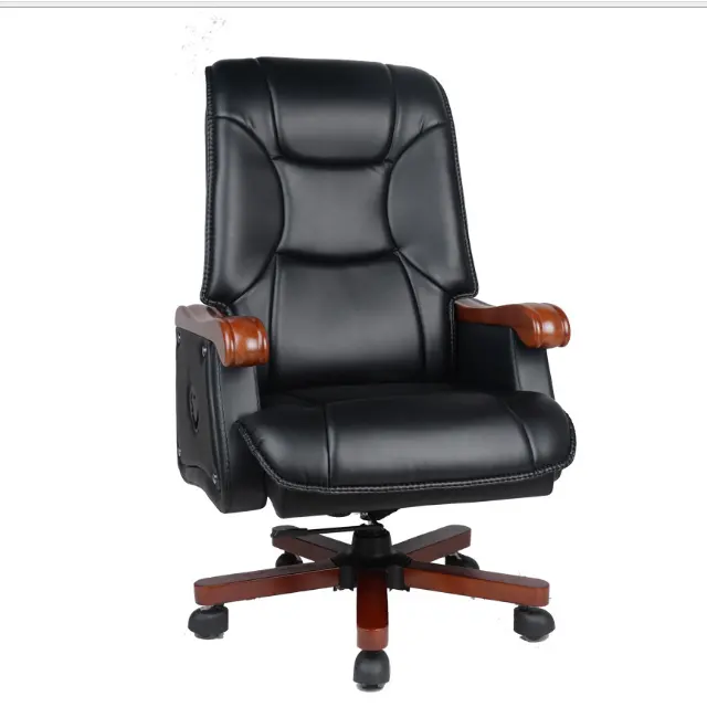 Chaise de bureau, noire, pour ordinateur, vente en gros