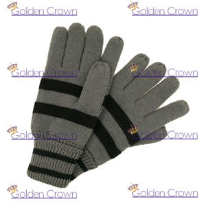 Gants tricotés en acrylique chauds d'automne et d'hiver unisexes de style uni pour un usage quotidien et extérieur - Product Image 3