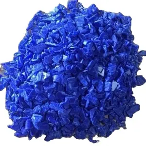 Regrind HDPE Blue Drum HDPE Milk Bottle Flakes Scraps white blue red yellow from crates drums pallets bales origin THAILAND
