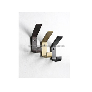 Porte-serviettes en métal en alliage de zinc robuste à un niveau pour armoire cuisine salle de bain utilisation brillante pour suspendre les vêtements - Product Image 2