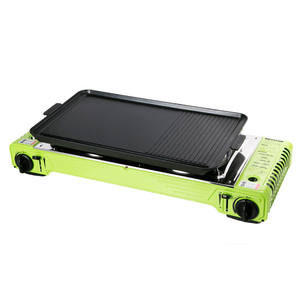 Cuisinière à kérosène, wok, plaque de cuisson portable 2 en 1, camping, cuisinière à gaz à 2 brûleurs avec <span class=keywords><strong>allumage</strong></span> électronique 3KW - Product Image 3