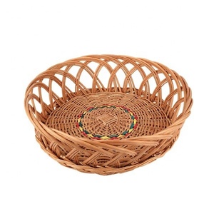 Good Quality Hand Curved Decorative Fruit <b>Basket</b> Custom Design Fruit <b>Bread</b> <b>Basket</b> Holder for Kitchen Accessories - Product Image 2