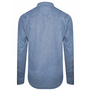 Camisas vaqueras tie-dye para hombre, conjunto de camisa y pantalones cortos de algodón elástico, ajustados - Product Image 5
