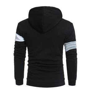 Sudadera con capucha de gran tamaño de estilo callejero pesado de lana de algodón con logotipo personalizado para mujer, sudadera lisa en blanco, sudaderas con capucha para hombre - Product Image 4
