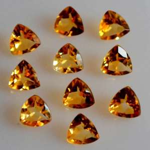 พลอยซิทรินทรงสามเหลี่ยมเหลี่ยมเพชรพลอยแบบหลวมสำหรับทำเครื่องประดับ ราคาขายส่ง คุณภาพธรรมชาติเยี่ยมยอด ได้รับการรับรอง - Product Image 3