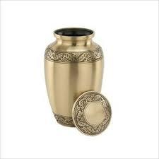 Enshrined Memorials Cremation <b>Urn</b> for Ashes Cerberus Series Affordable Brass Handcrafted Pets <b>Dogs</b> Cats Funeral at lowest price - Product Image 2