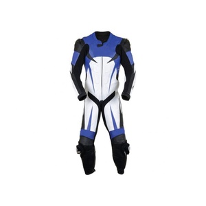 Vêtements de sport de moto de course pour hommes OEM sur mesure Combinaison de moto en cuir PU respirant vente en gros veste de course d'équitation - Product Image 1