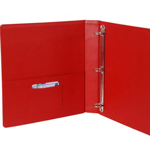 Archivador para oficina, carpeta de cuero para anillas - Product Image 1