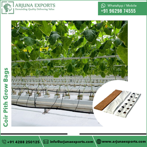 En gros de Haute Qualité 100% De Noix De Coco Fiber De Coco Moelle Substrat Fraises Poussent Sacs pour Hydroponique et Vert Maisons L'agriculture - Product Image 5