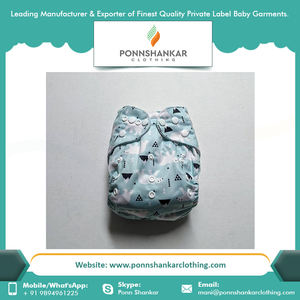 Pañales reutilizables de invierno de buena calidad, fabricante de ropa de bebé de algodón orgánico 100% - Product Image 3