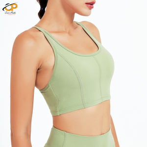 Soutien-gorge de sport respirant pour femme, bas prix, 2022, léger, avec impression de Logo personnalisé, vente en gros - Product Image 5