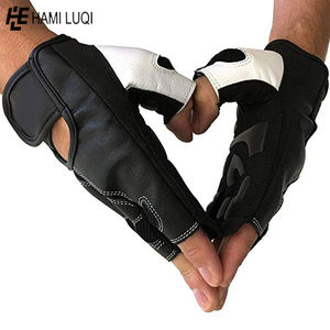 Recién llegado, guantes de gimnasio personalizados de medio dedo para hombres y mujeres para Fitness - Product Image 5