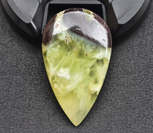 Yellow Prehnite Cabochon Unique <b>Pattern</b> Bio Color Prehnite Gemstone For Jewelry Custom Shape and Size Wholesale Yellow Prehnite - Product Image 5