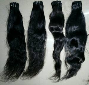 Extensiones de cabello Remy indio, cabello humano virgen sin procesar, tejido de varias longitudes, 8-30 pulgadas, ondas sedosas y estilo recto - Product Image 4