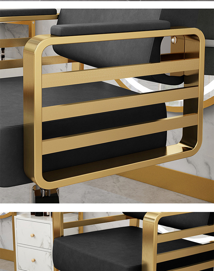 Hot selling salon furniture chair for beauty salon chairs adjustable high seat barber chair salon