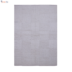 Tapis en laine et coton brodés à la main de style moderne qualité exceptionnelle avec motif abstrait sortie d'usine approvisionnement en vrac - Product Image 1