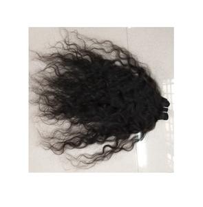 Extensions de cheveux indiens alignés sur les cuticules vierges non transformées de haute qualité Cheveux humains doux de grande qualité - Product Image 1