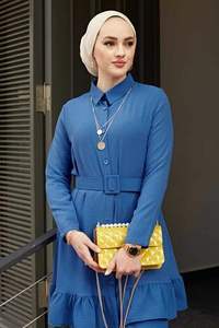 Nouvelle saison femme Aerobin Double costume vêtements islamiques Abaya caftan dubaï arabe musulman islamique mode turc qualité - Product Image 3