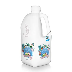 Bebidas para la salud y la belleza 2L PP Botella Mangosteen Jugo Agua de coco HALAL Buen precio Fabricante Venta completa ODM