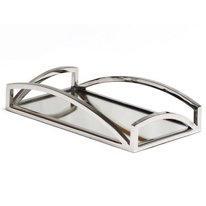 Handmade Eco-Friendly Serving Platter Unique Design <b>Mirror</b> Serving <b>Tray</b> Newly Fashionable Best Serving Dish for Wholesale - Product Image 4