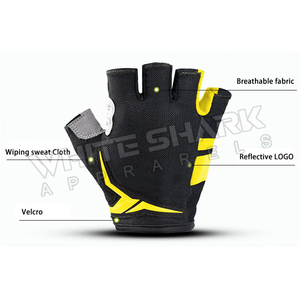 Gants demi-doigt antidérapants respirants, équipement de sport et de cyclisme, de vélo de montagne, nouvelle collection - Product Image 3