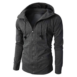 Nuevo estilo Streetwear Vintage tela de algodón pesado hombres polar Zip Up sudaderas con capucha ligeras de alta calidad Zip Up sudaderas con capucha para el calor - Product Image 1
