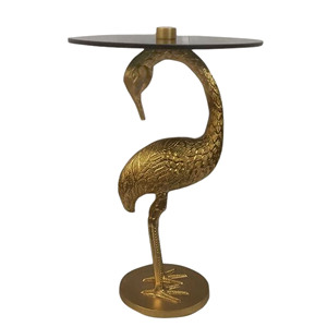 Mesa única de Metal chapada en oro para sala de estar, sala de estar consola para, dormitorio, apartamento, moderna, Industrial, mesita de noche Simple - Product Image 1