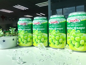 NAWON น้ำองุ่นแดงสดบรรจุกระป๋อง,เครื่องดื่มน้ำผลไม้องุ่น500มล. - Product Image 4
