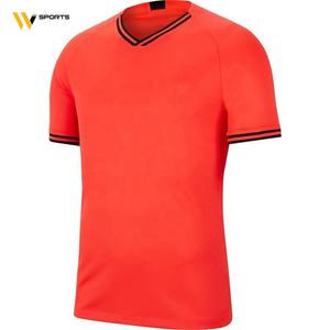 2024 logotipo personalizado camiseta de fútbol para hombres adultos 100% poliéster serigrafía OEM personalización al por mayor - Product Image 1