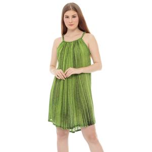 Nouvelles Femmes Robes Décontractées 100% Rayonne En Gros Personnalisé Bali Fabricant Resort Wear Robe Courte DR011-014R2 - Product Image 1